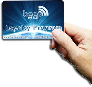 Get your beep card today! Beep Loyalty Card